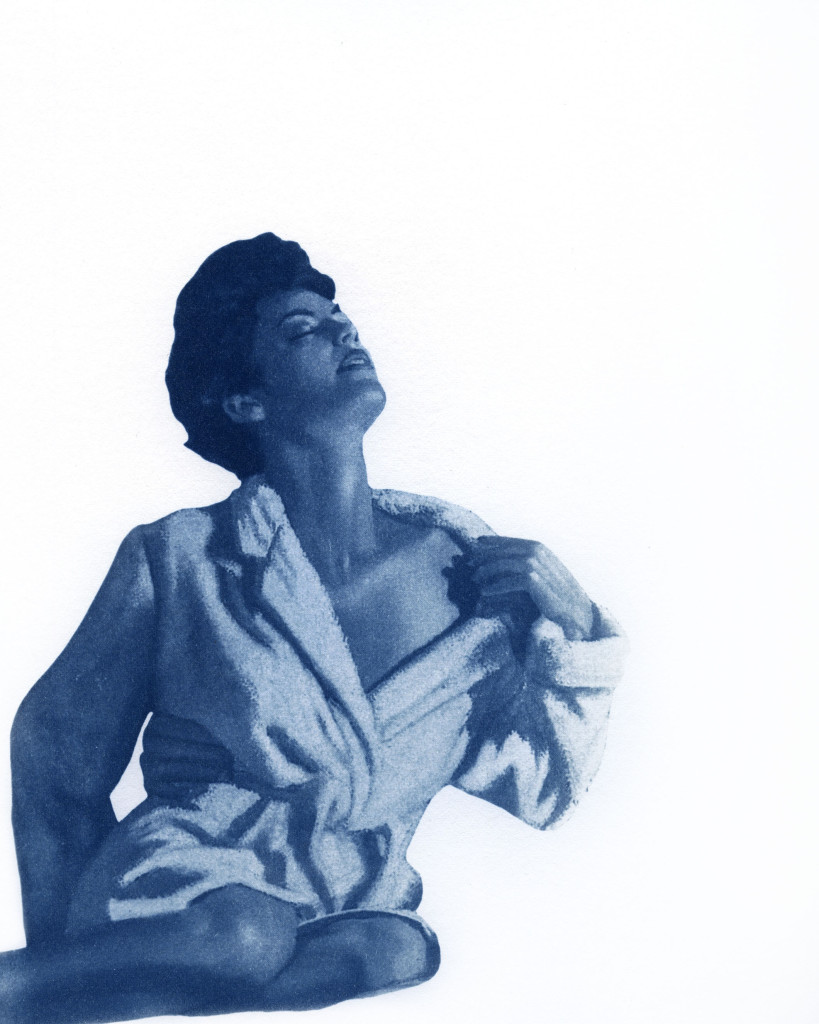 Beneath a Saffron Sky, Cyanotype, 2015