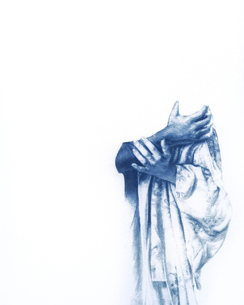 Last Bridge Home, Cyanotype, 2014