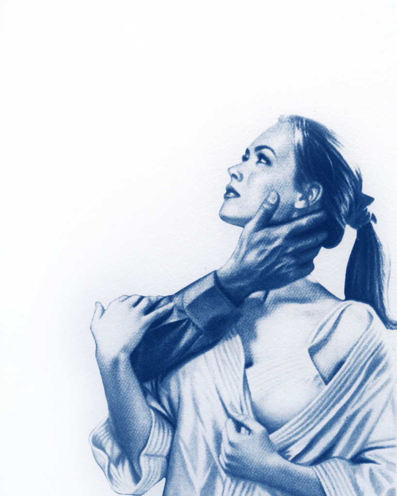 The Non-Commissioned Baby, Cyanotype, 2015